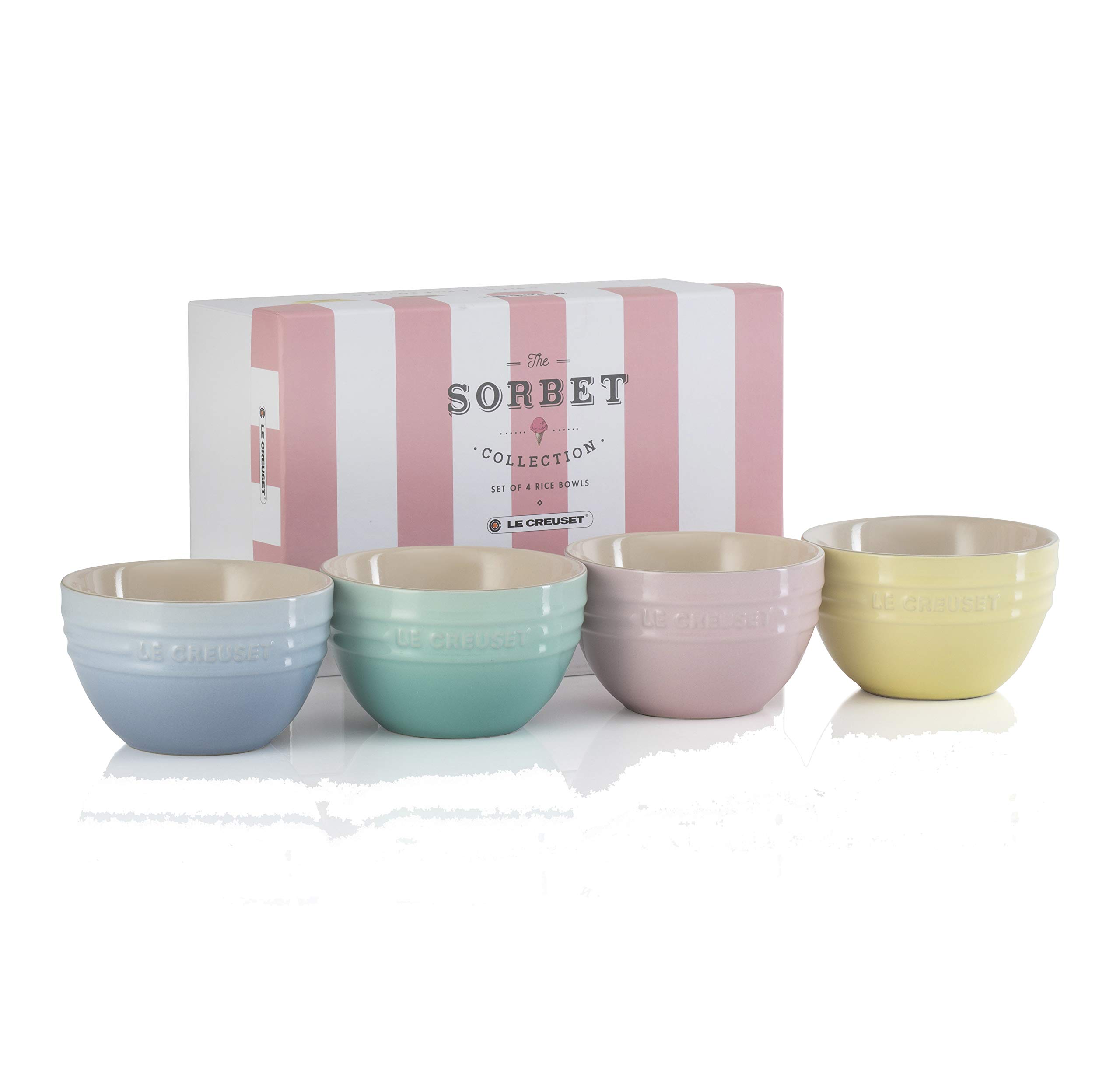 Le Creuset Sorbet Korean Rice Bowl Set (4 Pieces) : Amazon